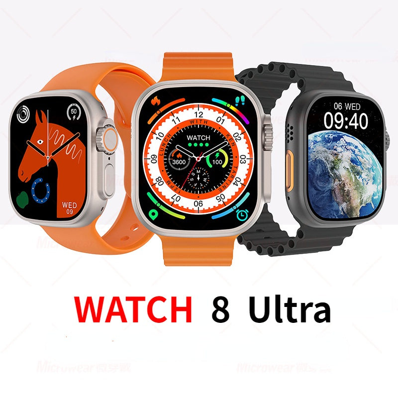 PROMO 2X1 RELOJ SMARTWATCH ULTRA SERIES 8